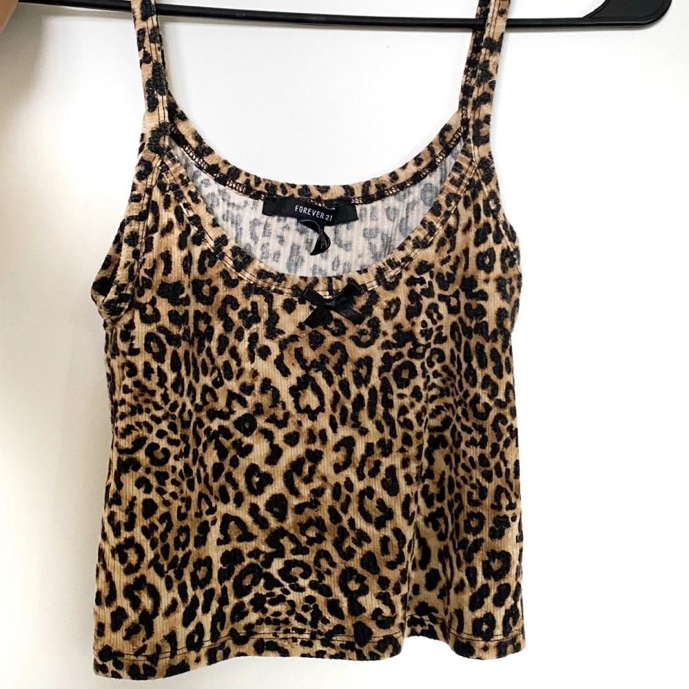 Forever 21 Cheetah Print Tank top